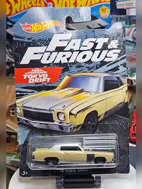 Hot Wheels '70 Monte Carlo - Yellow